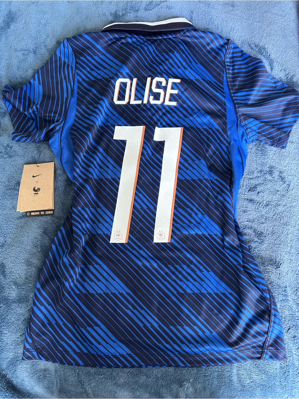 Michael Olise Jersey | French National Team Jersey | Equipe De France 11 Jersey
